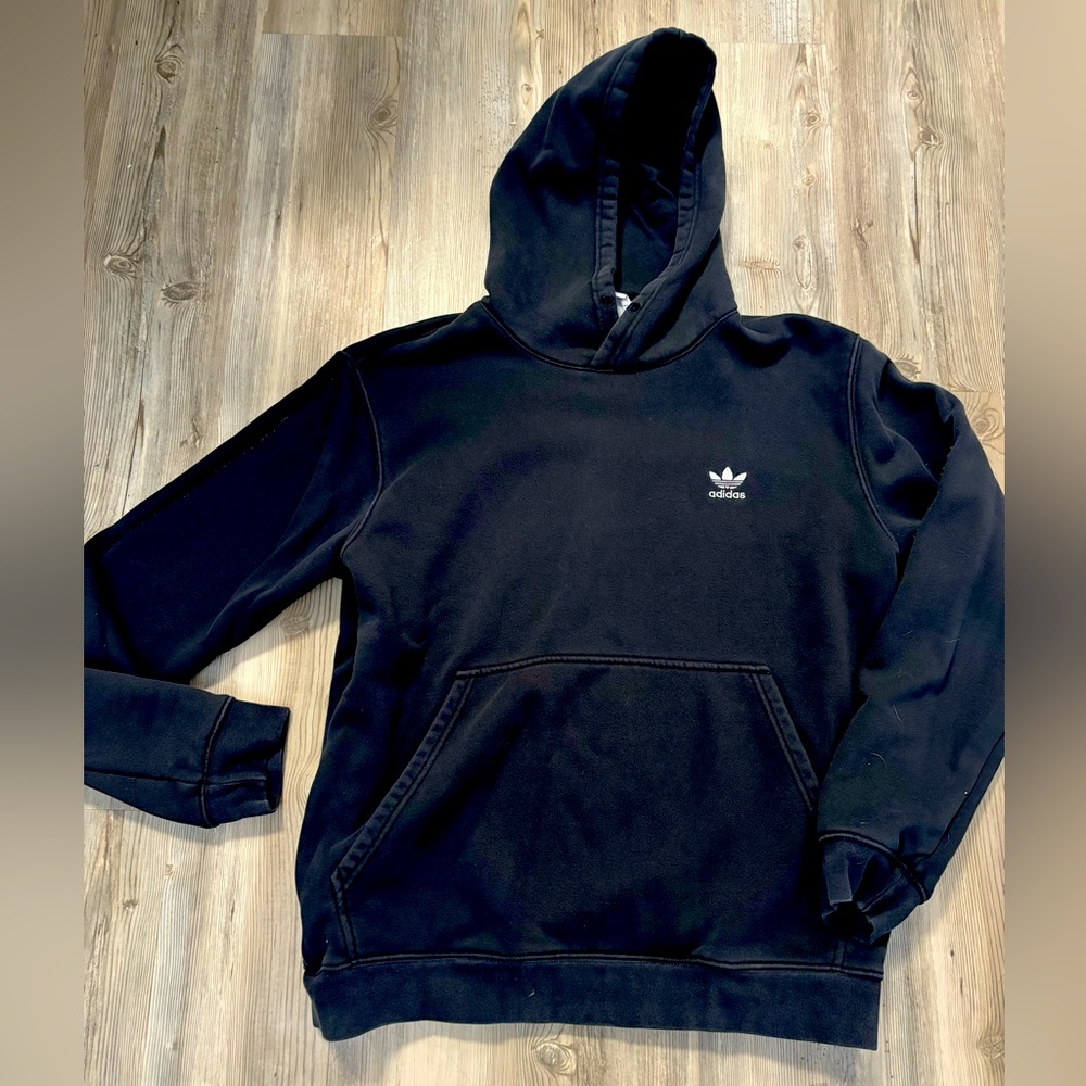 Adidas Men's Black  Hoodie missing hood string